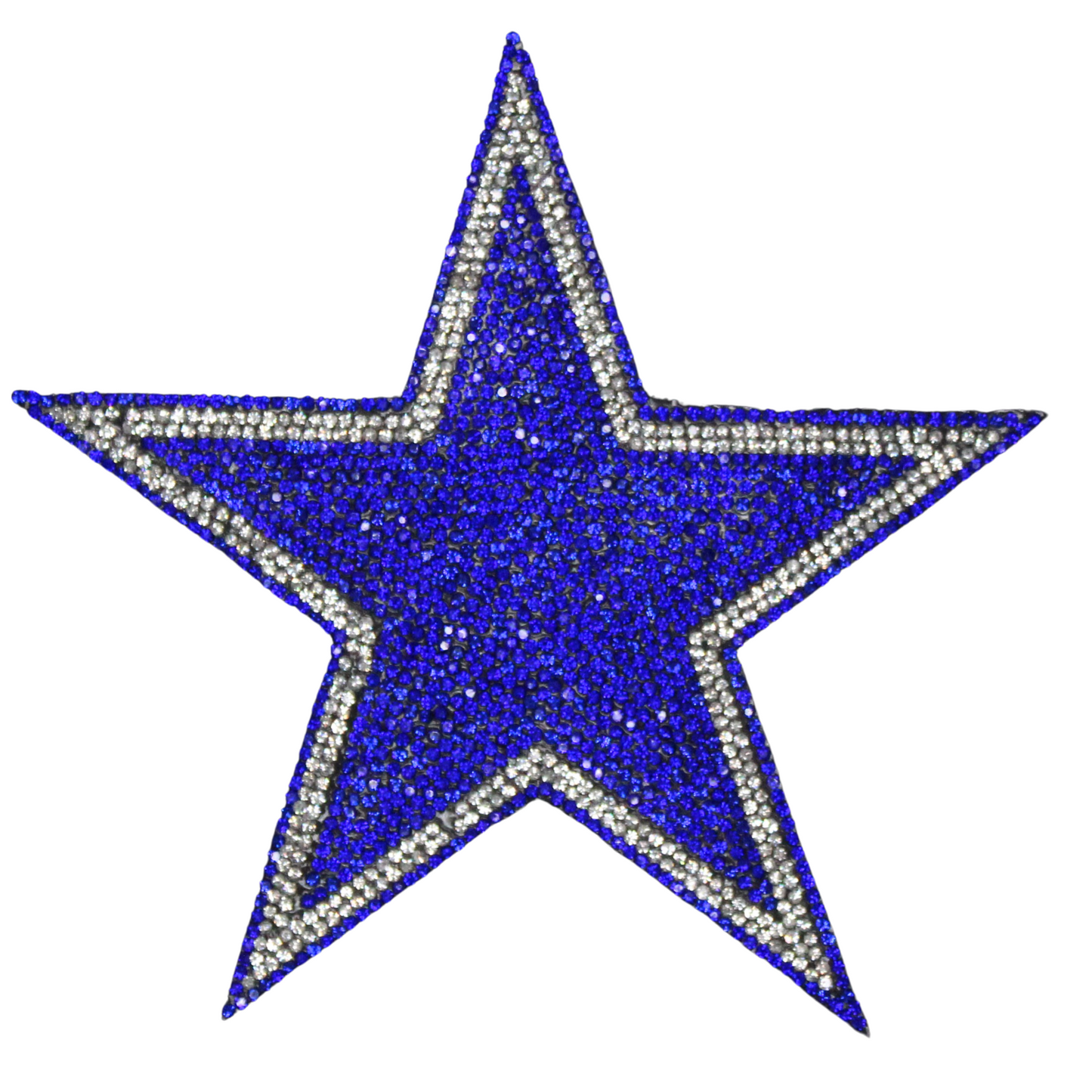 6 Inch Star Rhinestone Patch