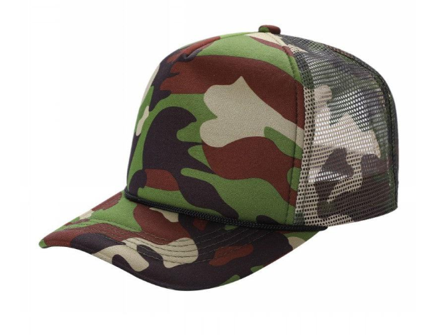 Trucker Cap Polyester Foam Front 5 Panel