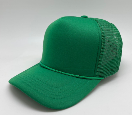 Trucker Cap Polyester Foam Front 5 Panel