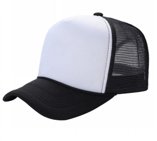 2-Tone Trucker Cap Polyester Foam Front 5 Panel