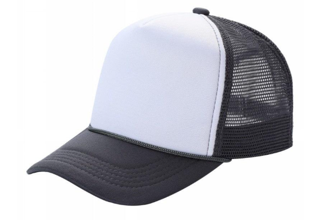 2-Tone Trucker Cap Polyester Foam Front 5 Panel