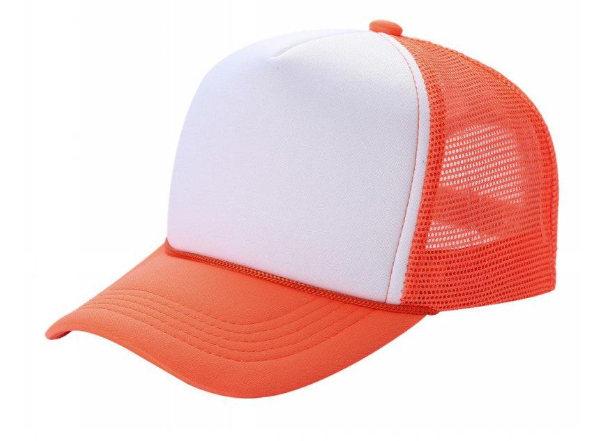 2-Tone Trucker Cap Polyester Foam Front 5 Panel