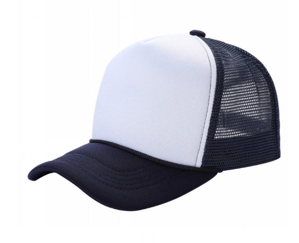 2-Tone Trucker Cap Polyester Foam Front 5 Panel