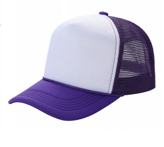 2-Tone Trucker Cap Polyester Foam Front 5 Panel