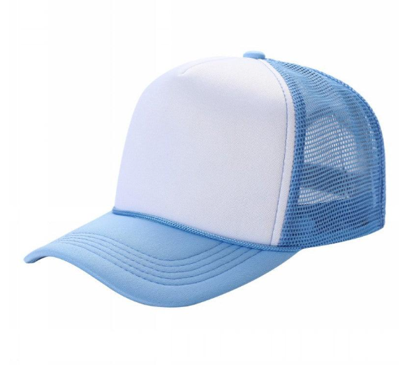 2-Tone Trucker Cap Polyester Foam Front 5 Panel