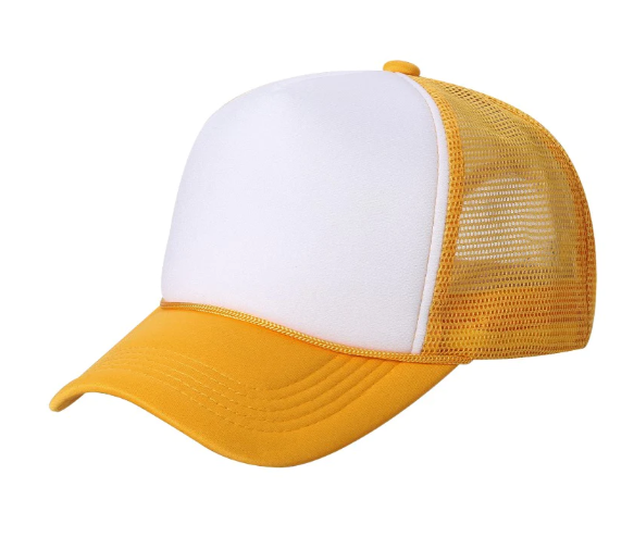 2-Tone Trucker Cap Polyester Foam Front 5 Panel