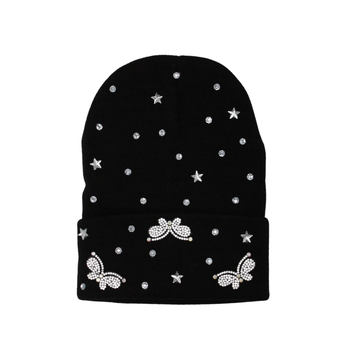 Rhinestone Beanie