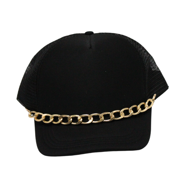 Metal Curby Hat Chains