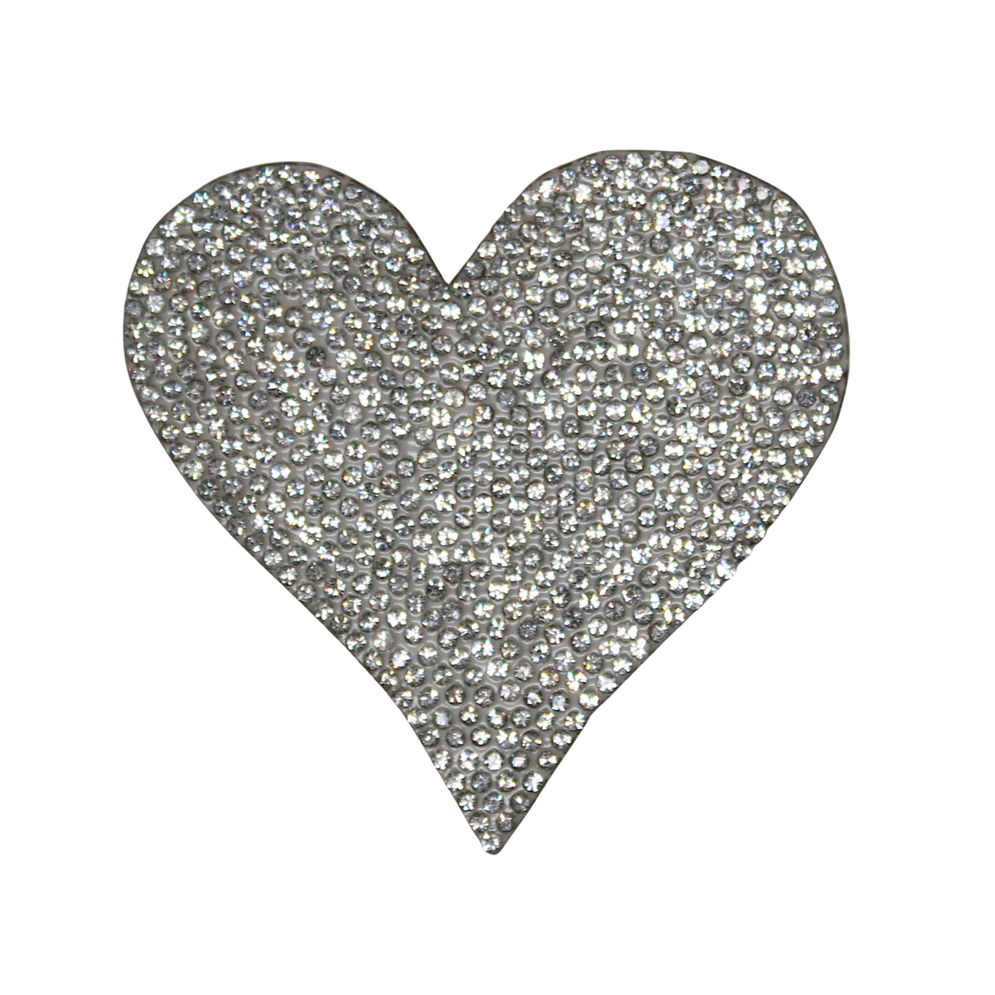 Heart Rhinestone Patch