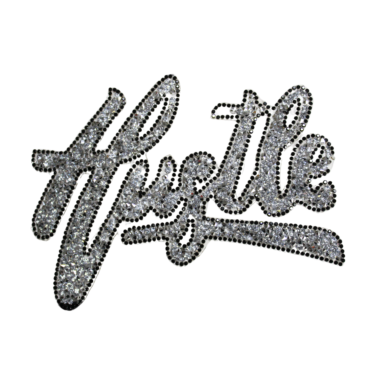 Hustle Rhinestone Patch