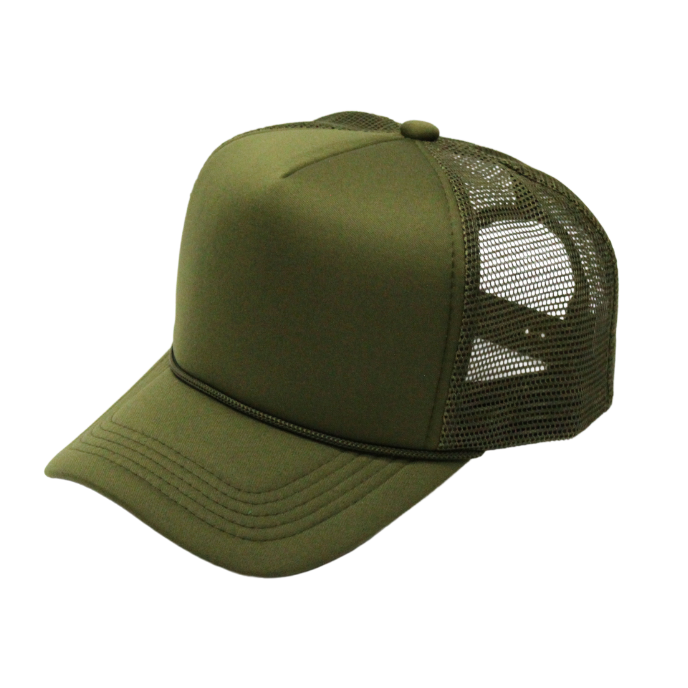 Trucker Cap Polyester Foam Front 5 Panel