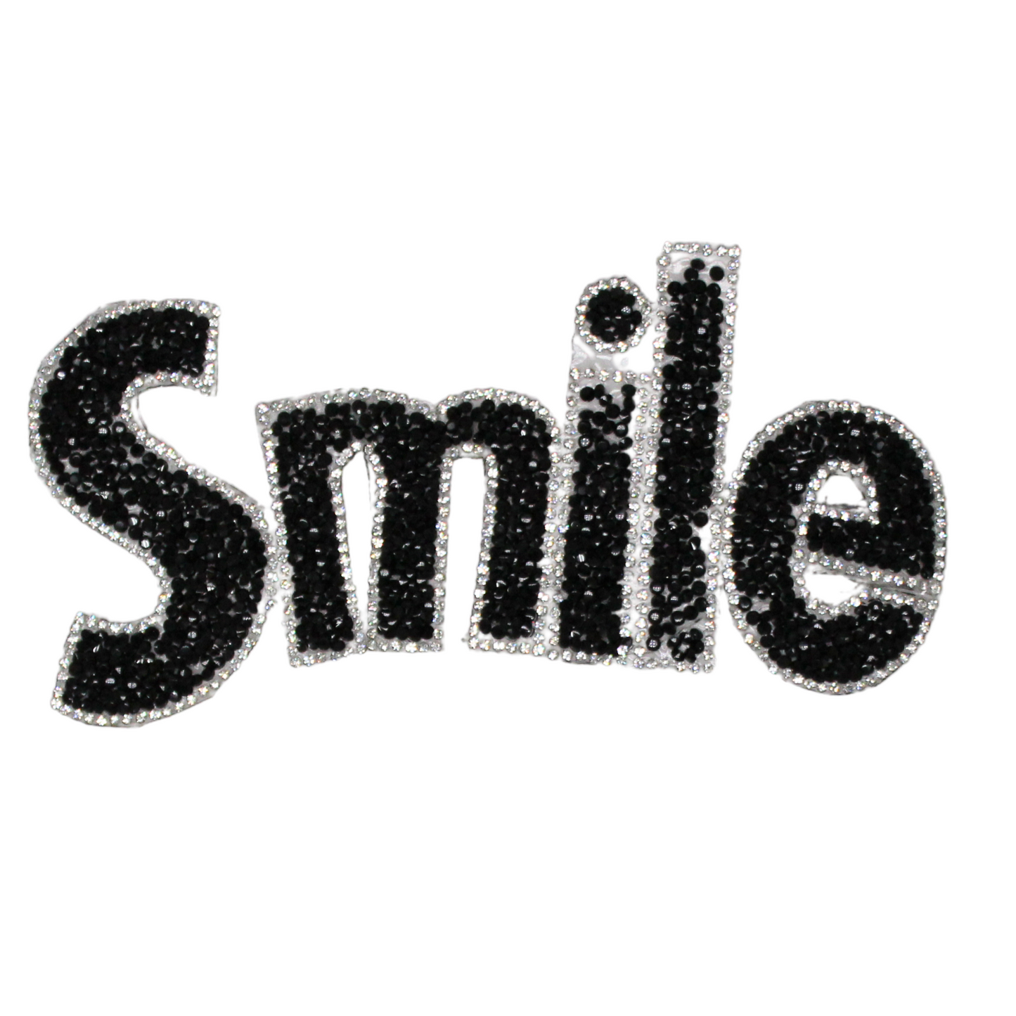 Smile Rhinestone Patch