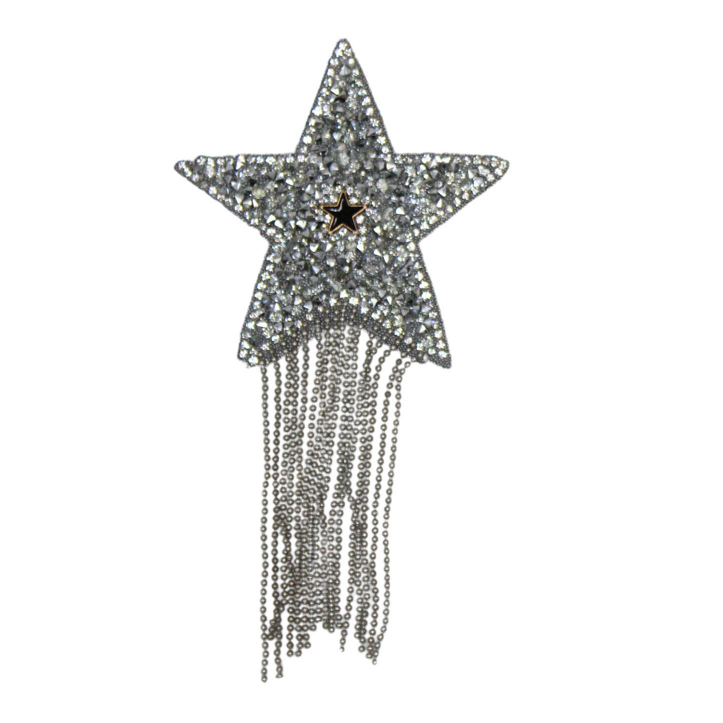 Star Tassel Rhinestone Patch