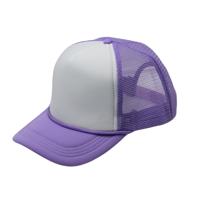 2-Tone Trucker Cap Polyester Foam Front 5 Panel