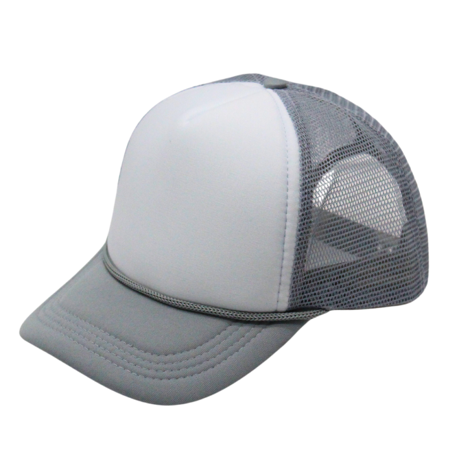 2-Tone Trucker Cap Polyester Foam Front 5 Panel